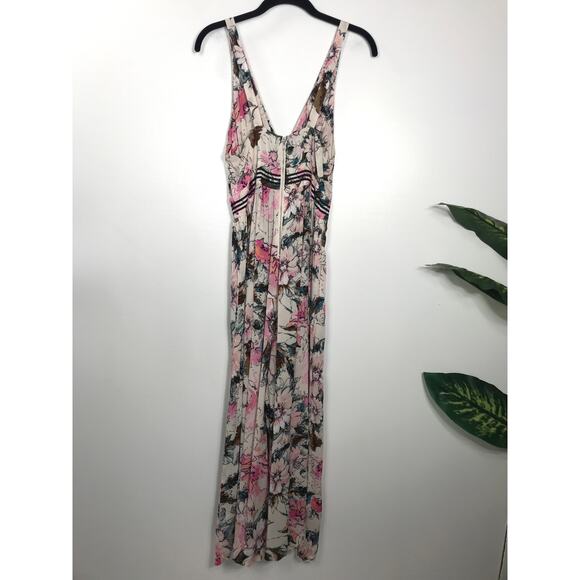 Plenty by Tracy Reese Gwyneth Jumpsuit Romper Rose Floral Anthropologie Summer - Picture 5 of 11